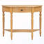 Console demi-lune avec tiroir et tablette-276707847