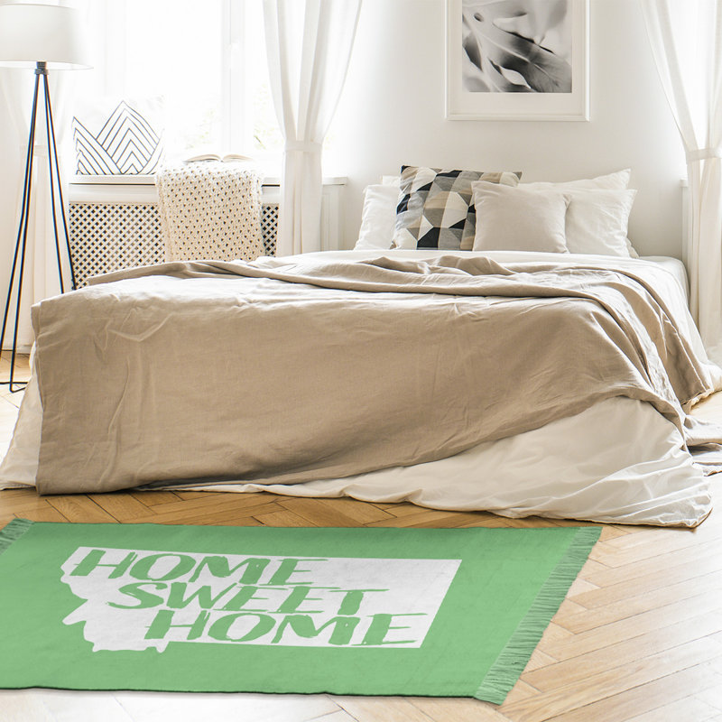 Tapis de zone verte montana pour la maison