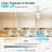 44-inch Ceiling Fan With Led Light 3 Color Temperature