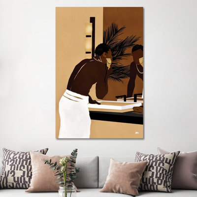 Morning Trim by Bria Nicole - Print on Canvas