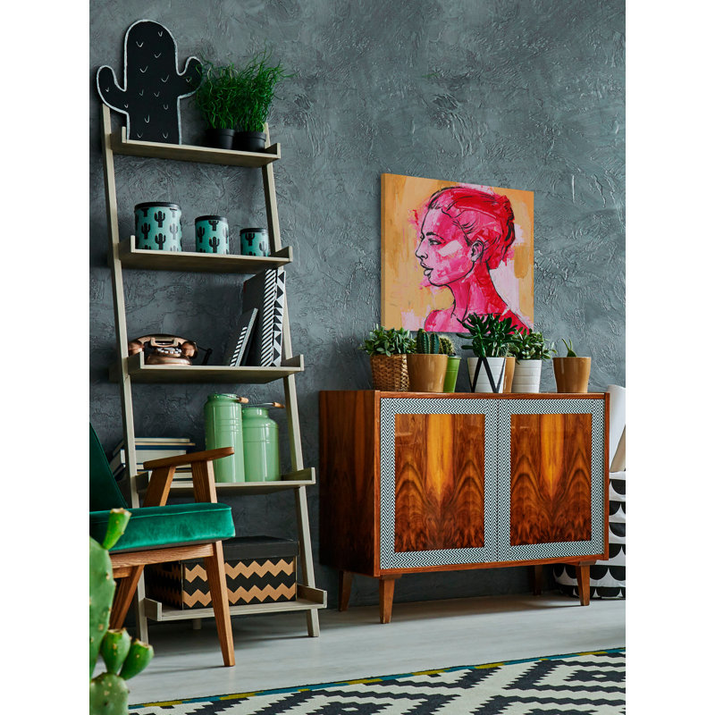 Fuschia Glow - reproduction sur toile, H 18 po x l 18 po