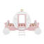 Lit simple de style princesse avec couronne-1852460954