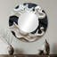 Miroir mural décoratif noir et blanc Opt Art-99620612-121602573