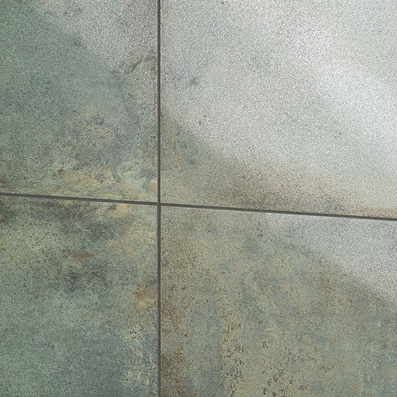 Angela Harris Fremont 11.81" x 23.62" Semi-Polished Porcelain Floor & Wall Tile (11.62 Sqft / Box), Aquamarine