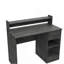 Bureau d'ordinateur Charlotte avec 2 tablettes de rangement et tiroir