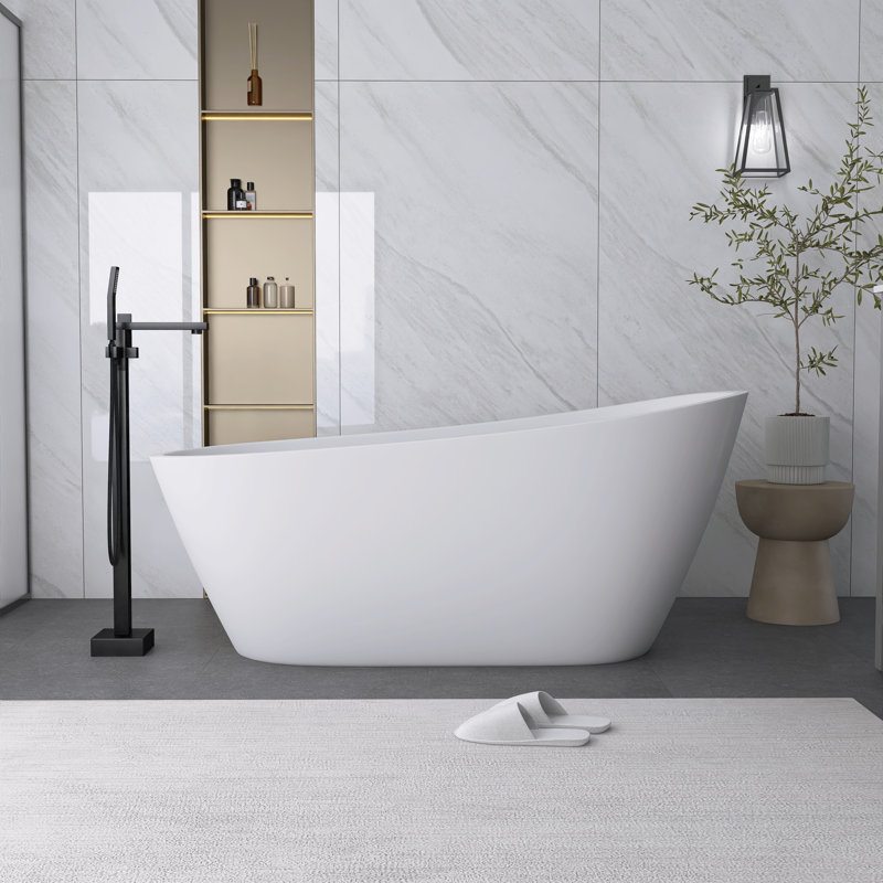 67'' x 31'' Soaking Acrylic Bathtub