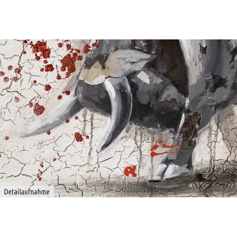 Painting Bull Against Matador