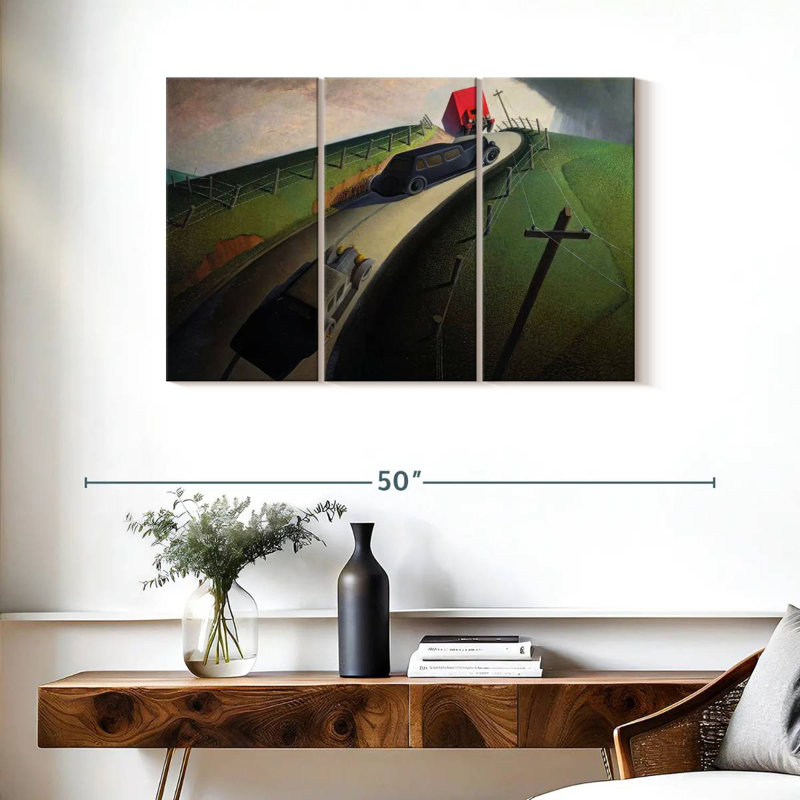 Alvord Death On The Ridge Road, 24" H x 38" W