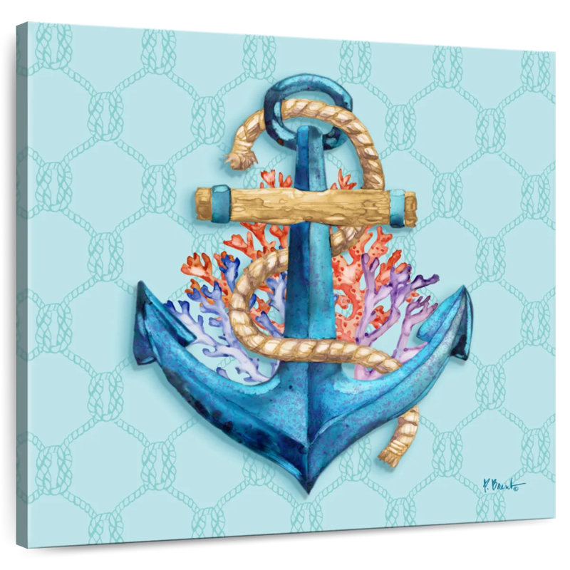 Aletra Submerged Anchor I - Rope, 36" H x 36" W