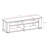 Chamberlin 58'' Media Console for TVs up to 75''