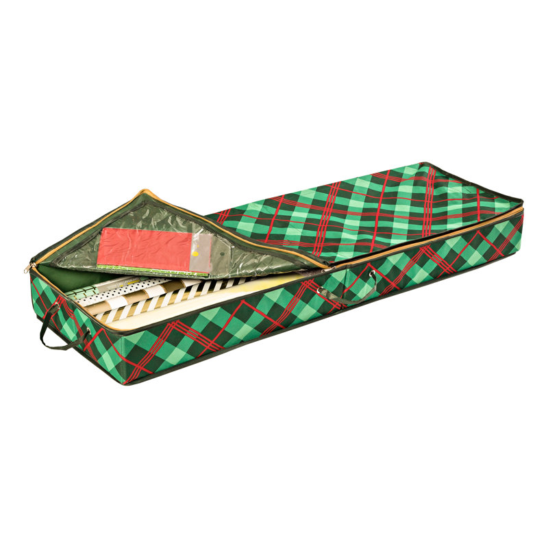 Rangement de papier cadeau des Fêtes