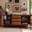 Armoire de rangement et de buffet de style mi-antique