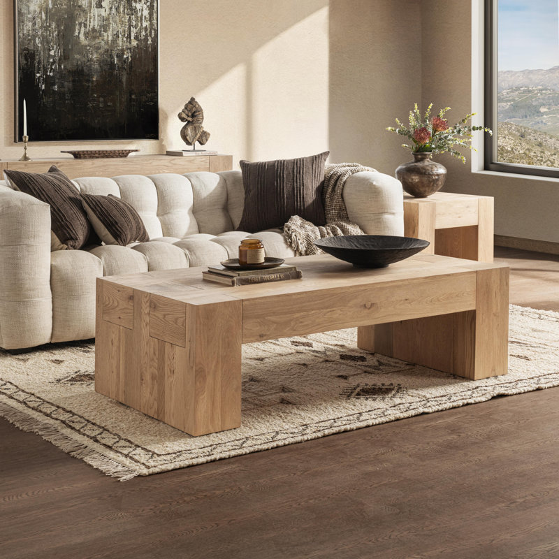 Bristol Coffee Table, Weathered Oak
