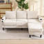 3 Seater Linen Sofa