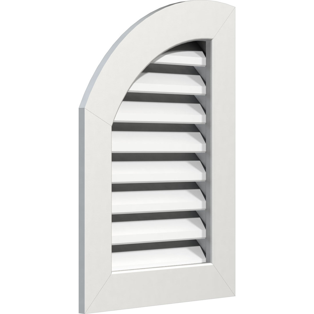 Ekena Millwork PVC Outdoor Louver / Gable Vent Ekena Millwork 
