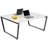 Metal Base Writing Desk