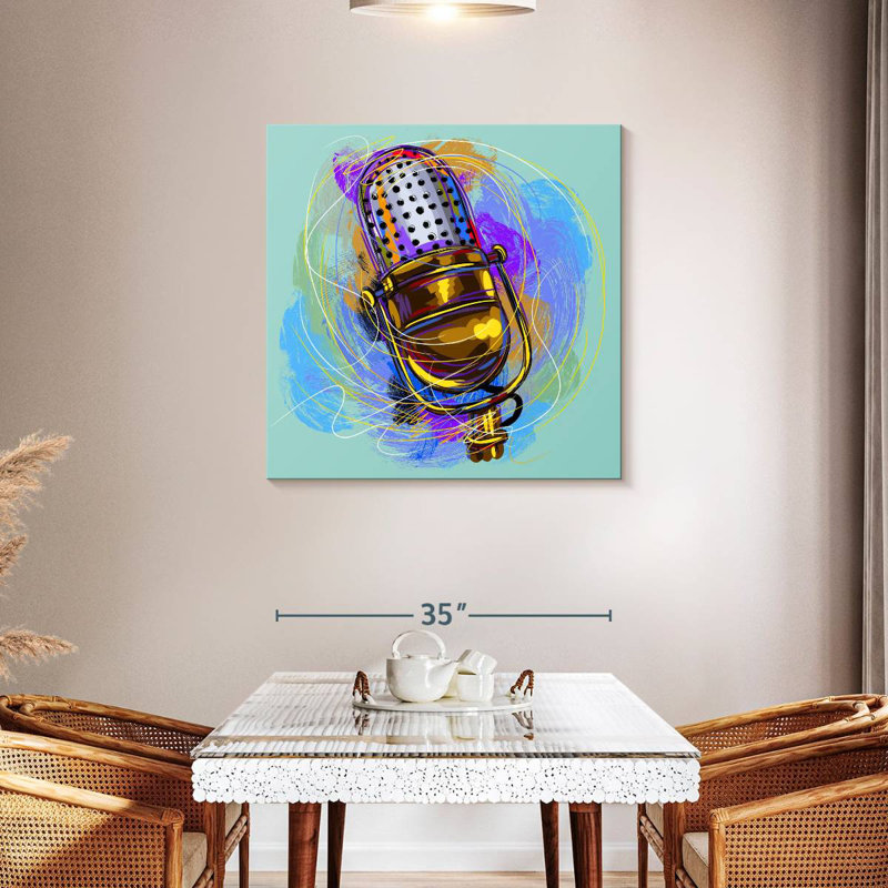 Abarca Scribbled Microphone