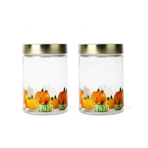 Calypso Basics Acrylic Canister - Set of 3 Orange