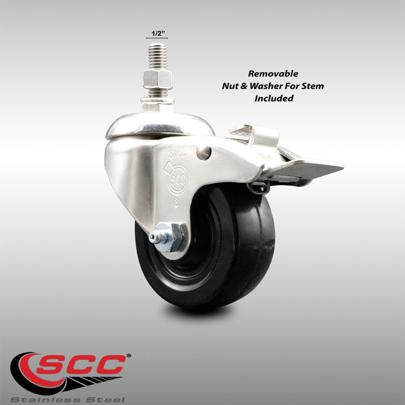 Rubber Casters