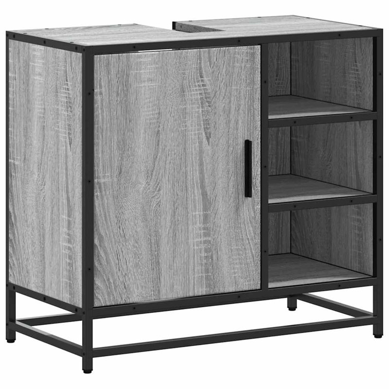 Anabeli Bathroom Cabinet, Grey Sonoma