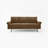 74" Rolled Arm Living Room Bedroom Furniture Upholstered Sofa-773217641