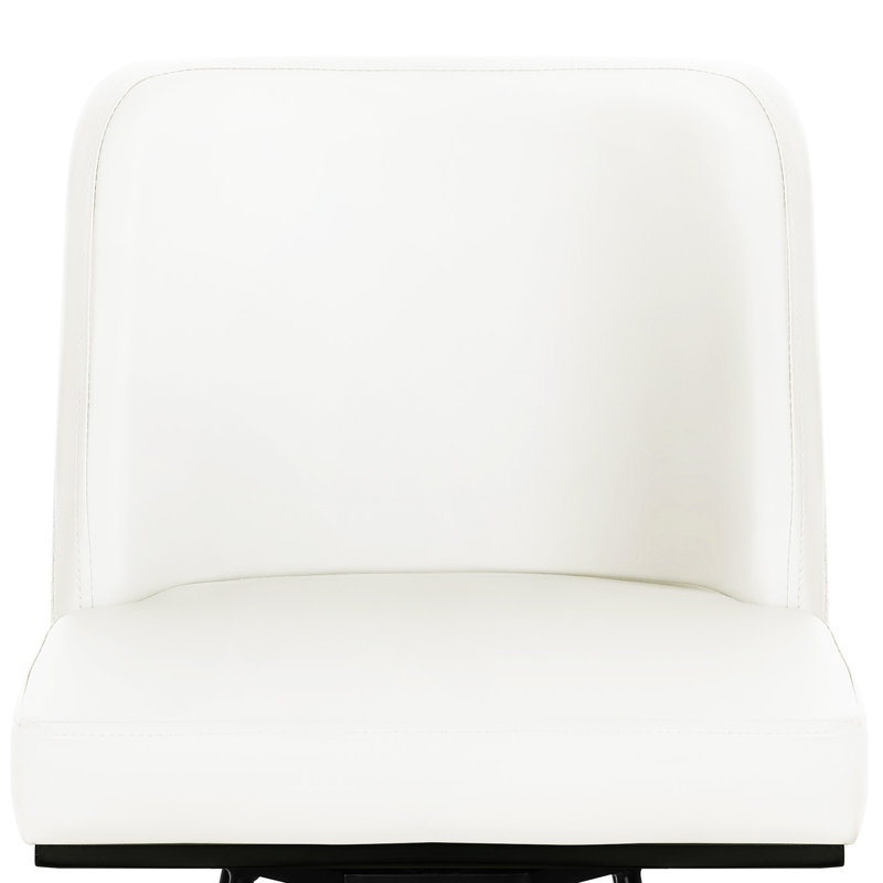 Tabouret de comptoir Meliton 26, Blanc, 1
