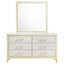 Commode 6 tiroirs avec miroir Leibowitz-1068795831