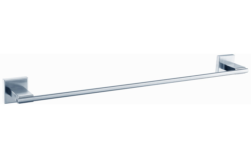 Trova Towel Bar, Chrome, 1" H x 18" L x 3.5" D