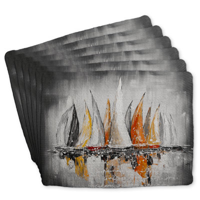 Braided Polyester Boltwood Set of 6 - Sails on the Winds Decor