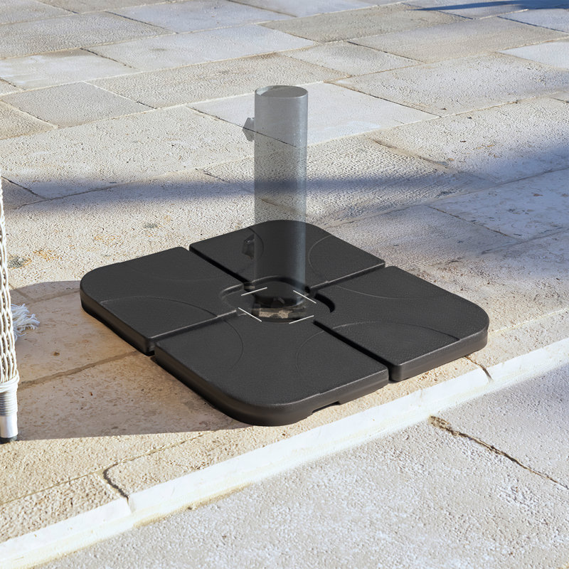 Base de parasol en plastique Humiston