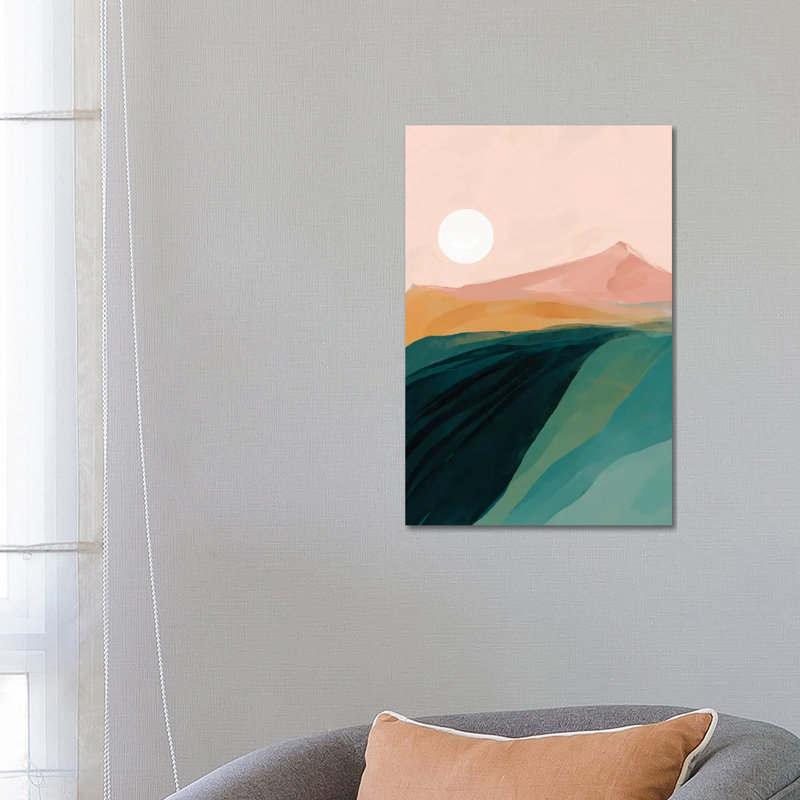 Emerald Canyon by Morgan Harper Nichols - Print on Canvas, 66.04 cm H x 45.72 cm W x 1.91 cm D, Wrapped Canvas