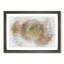 The Eye of a Yellow Sunflower Sketch - Picture Frame Graphic Art Print-56875018-56875013