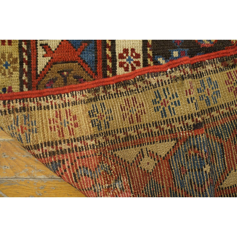 Hand Knotted Wool Geometric Area Rug