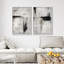 Ensemble de 2 pièces encadrées sur toile Greenish-883929912-883929919