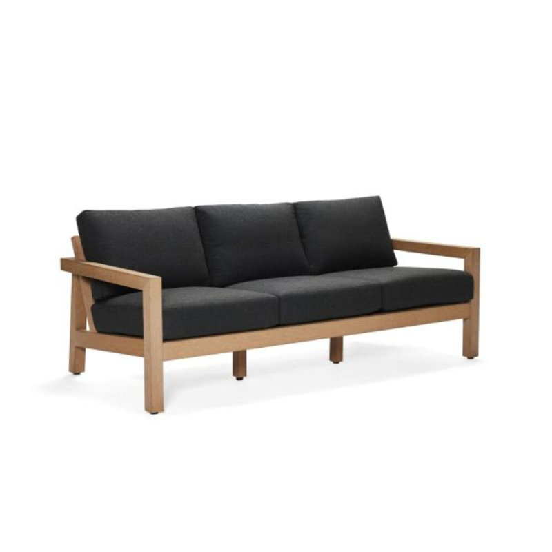 Canapé d'extérieur avec coussins 76,77 po Sierra, Sunbrella® Spectrum denim