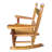 S Rocking Chair In Oak - Hardwood Suitable For Indoors & Outdoors Back Rest 110 Lbs Capacity 13.82 In. Depth 'S Solid Wood Material Indoor And Outdoor Ready Comfortable Seat 22.19 Height 4.22 Lb-1409424885