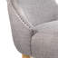 Chaise d'appoint rembourrée en tissu Elijah-1886217543