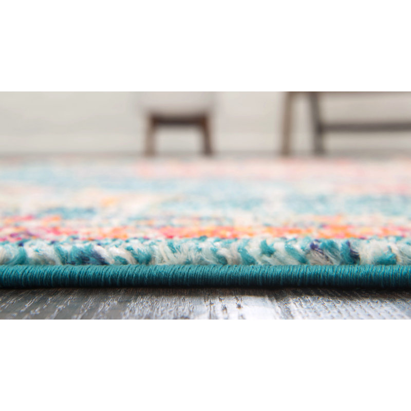 Oriental Area Rug, Round 99cm