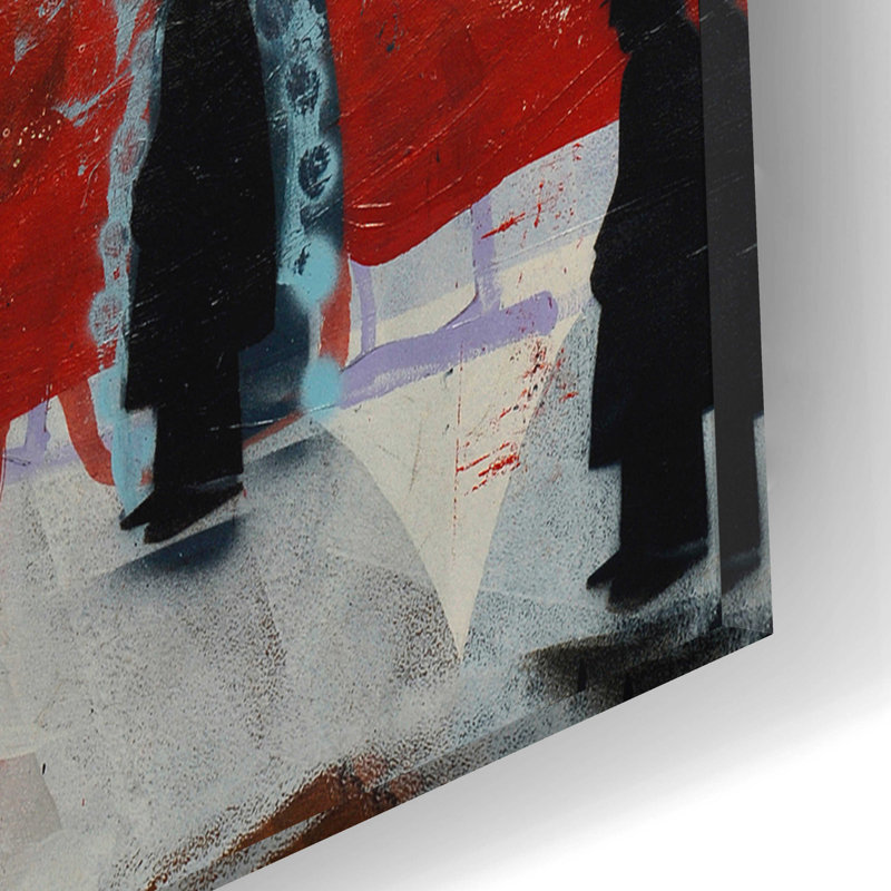 Voyage par Punk - peinture sans cadre, H 12 po x l 12 po x P 0,13 po