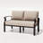 Mcknight 52'' Outdoor Aluminum Loveseat with Cushions, Ergonomic Armrests & Reinforced Frame for Extra Stability-927949773