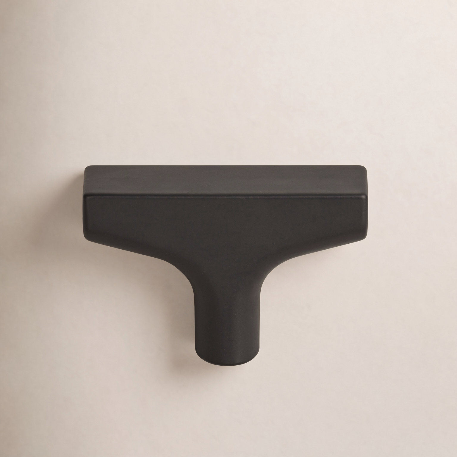 Riverside Bar Cabinet Knob, Flat Black
