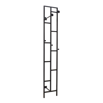 Ayme Steel 6 - Hook Wall Mounted Coat Rack