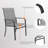 6 - Person Metal 54" Round Patio Dining Set-474437396