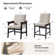 Wolfhurst Solid Wood Adjustable Height Bar Stool Set Of 2