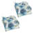 White/Blue/Gardenia Cool Floral