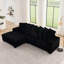 Canapé-lit modulaire (noir)-357126148