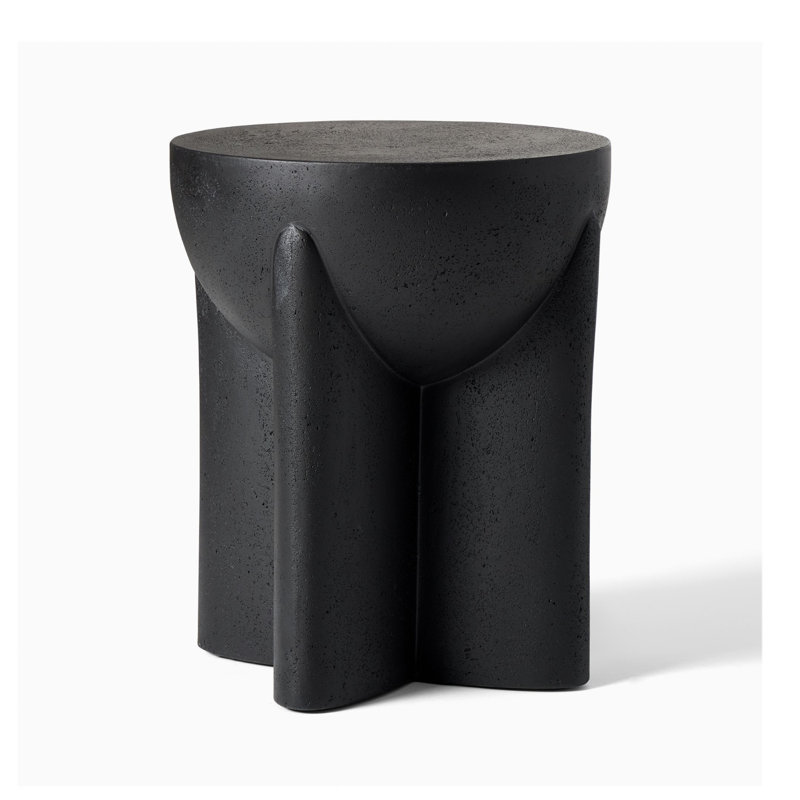 Aleks Side Table, Black