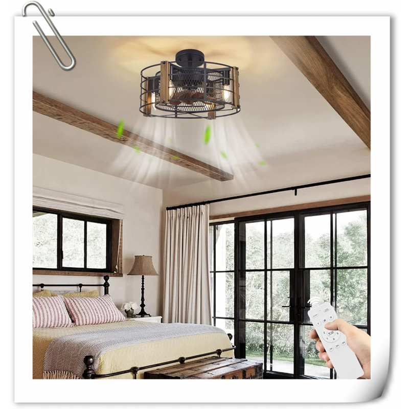 Museau Ceiling Fan with LED Lights