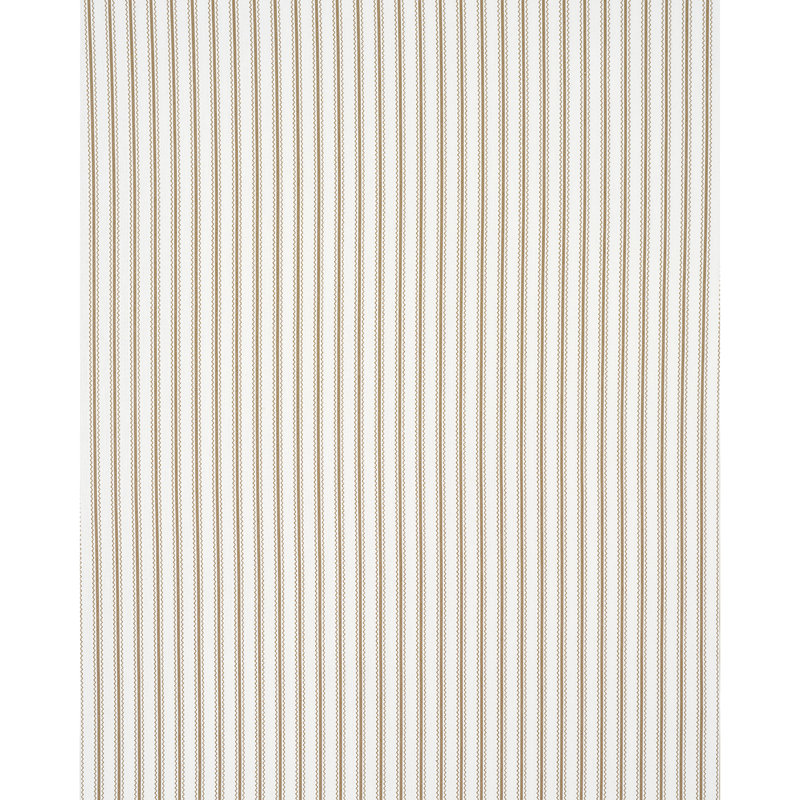 Tissu à rayures Schumacher x Mark D. Sikes Birdie, Neutre