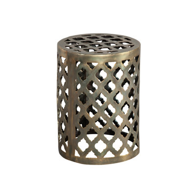 Metal Accent Stool